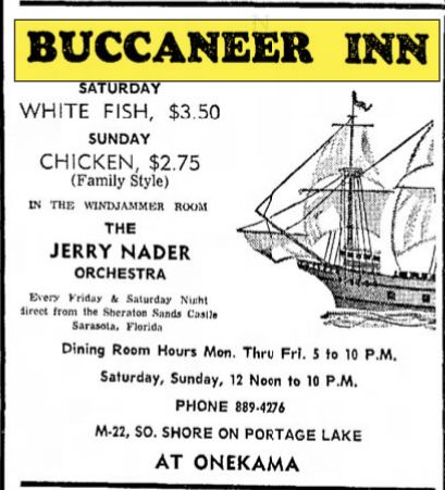 Buccaneer Inn (Mister Charlies Buccaneer Inn) - Aug 1971 Ad